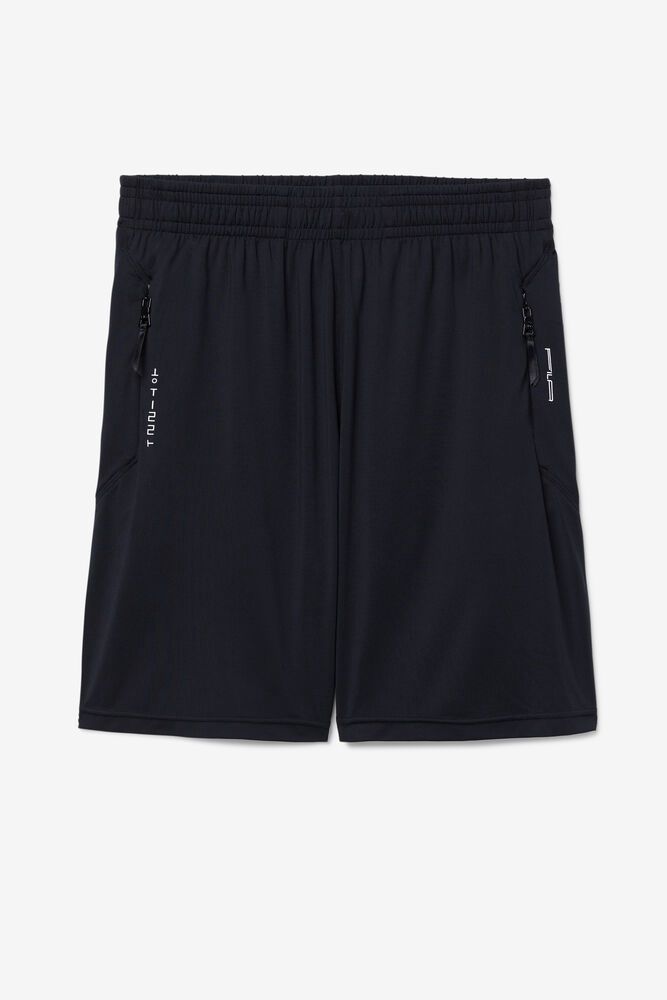 Fila Deneb Black Shorts Mens - NZ 68352-QRIH